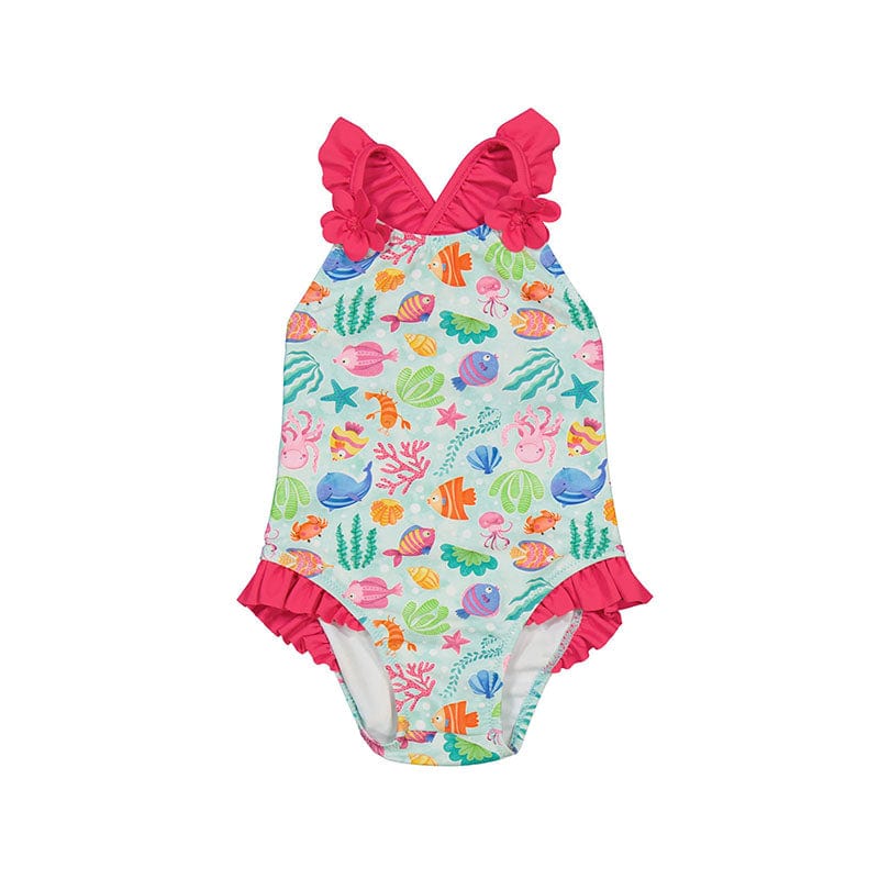 MAYORAL - Under The Sea Swimsuit - Aqua