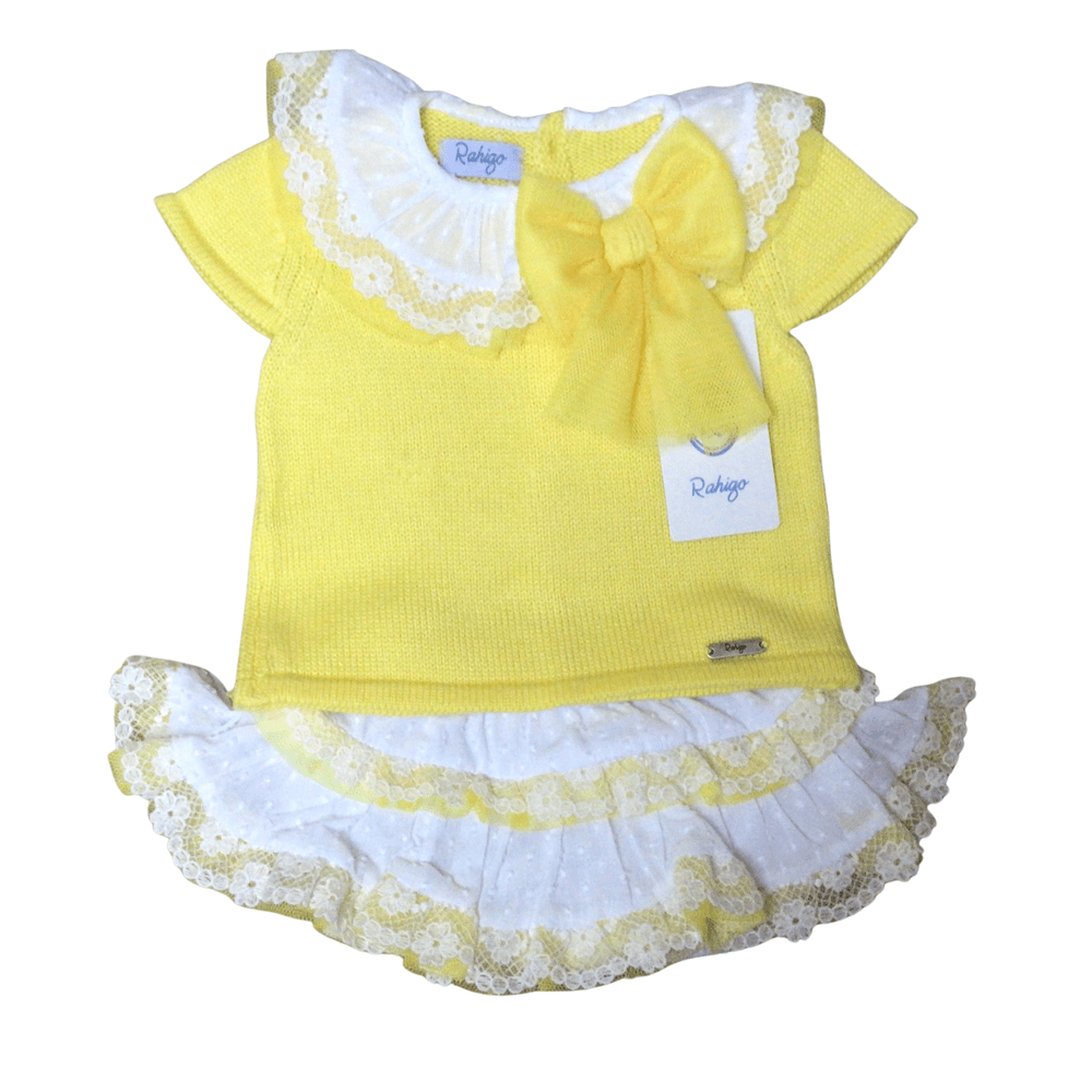 Rahigo - Two Piece Jam Pant Set -  Yellow