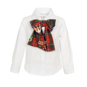 BALLOON CHIC - Tartan Skirt Set  - Red