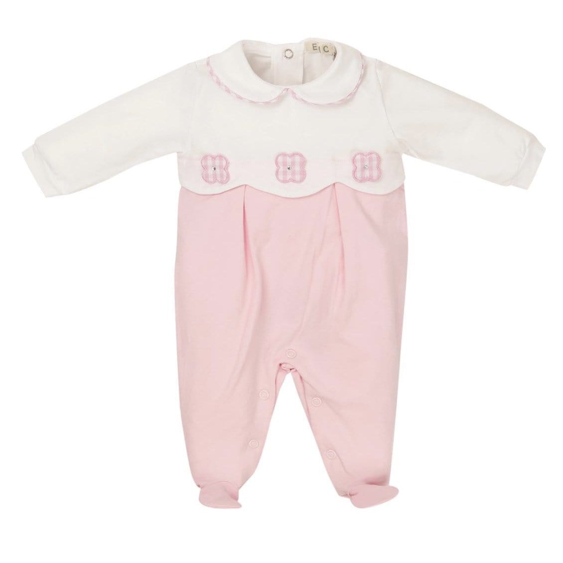 EVERYTHING MUST CHANGE - Flower Babygrow - White