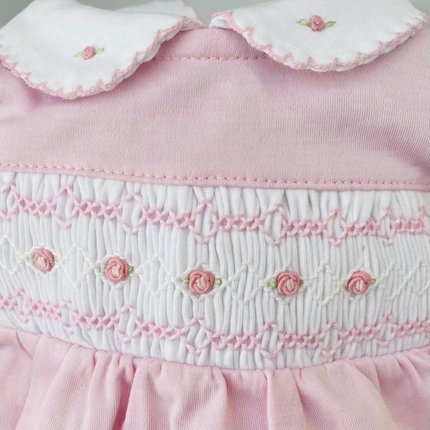 MAGNOLIA BABY - Mandy & Mason’s Smocked Set - Pink