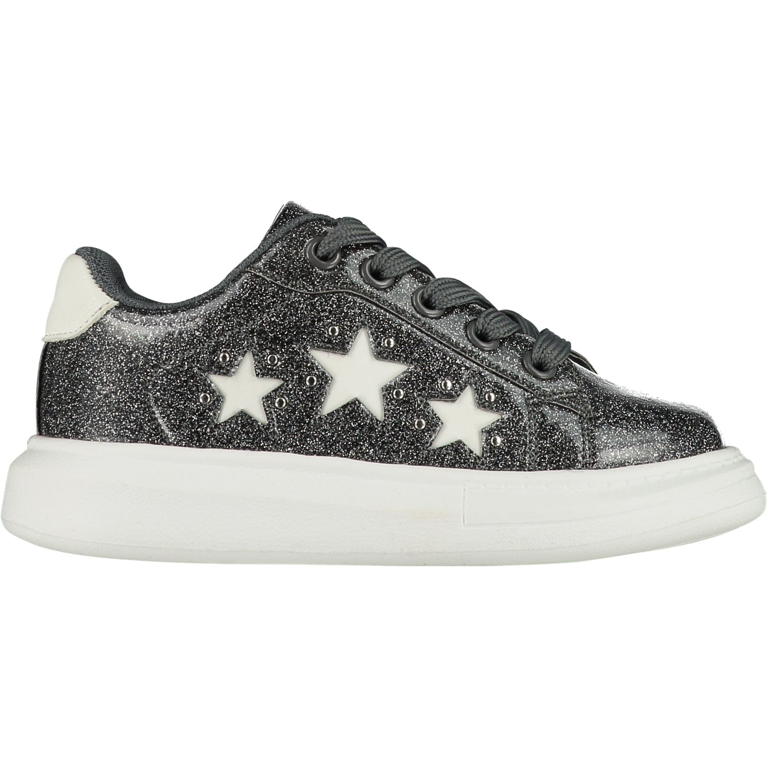 A DEE - Queeny Chunky Star Trainers - Dark Grey