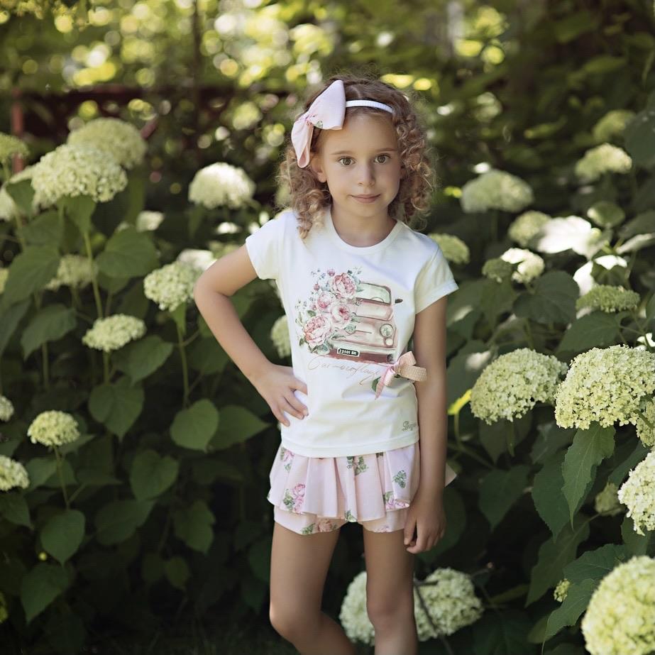 DAGA - Car Roses Skort Set