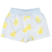 SAL & PIMENTA - Pretty Duckling Swim Shorts - Blue
