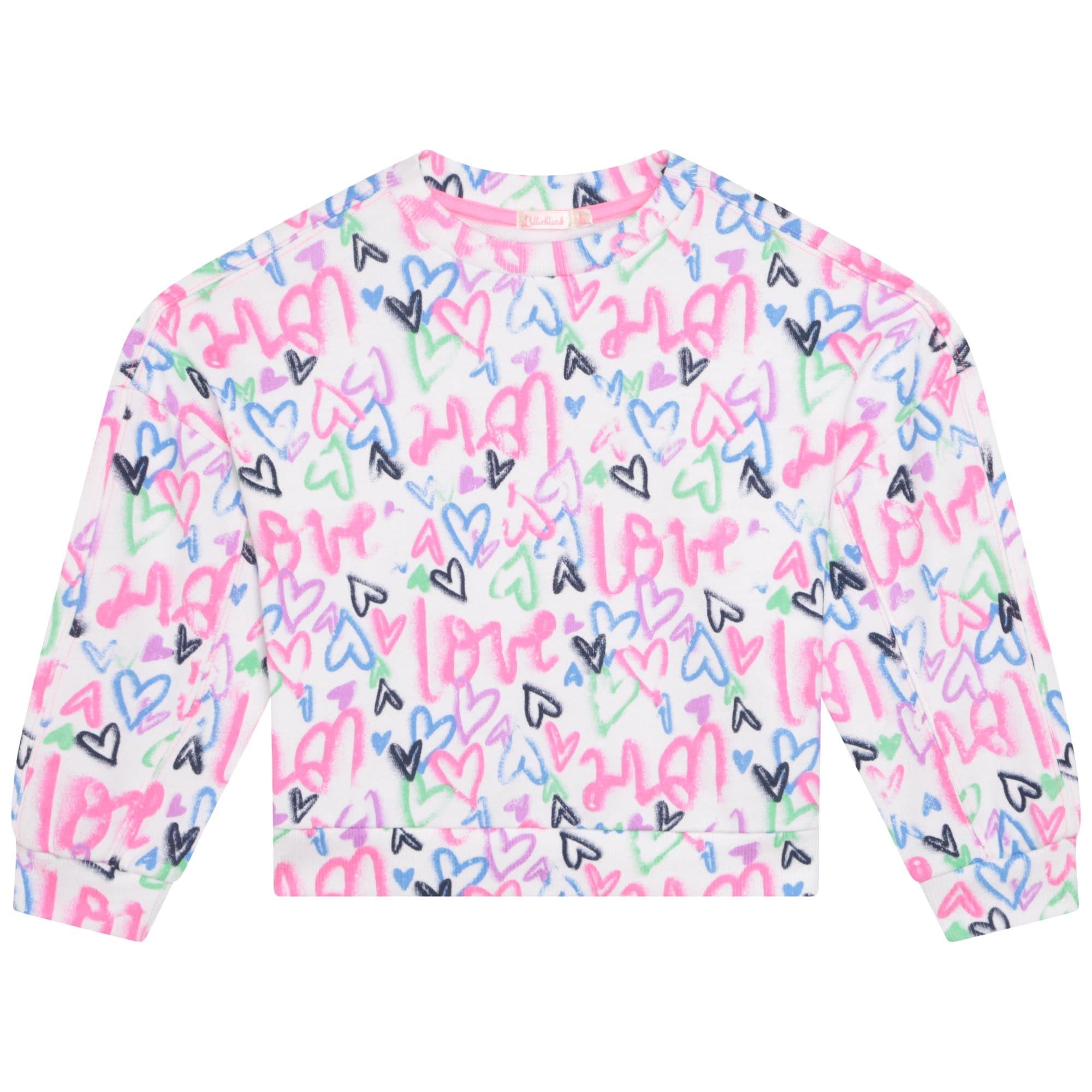 BILLIEBLUSH -  Graffiti Short Set - Pink