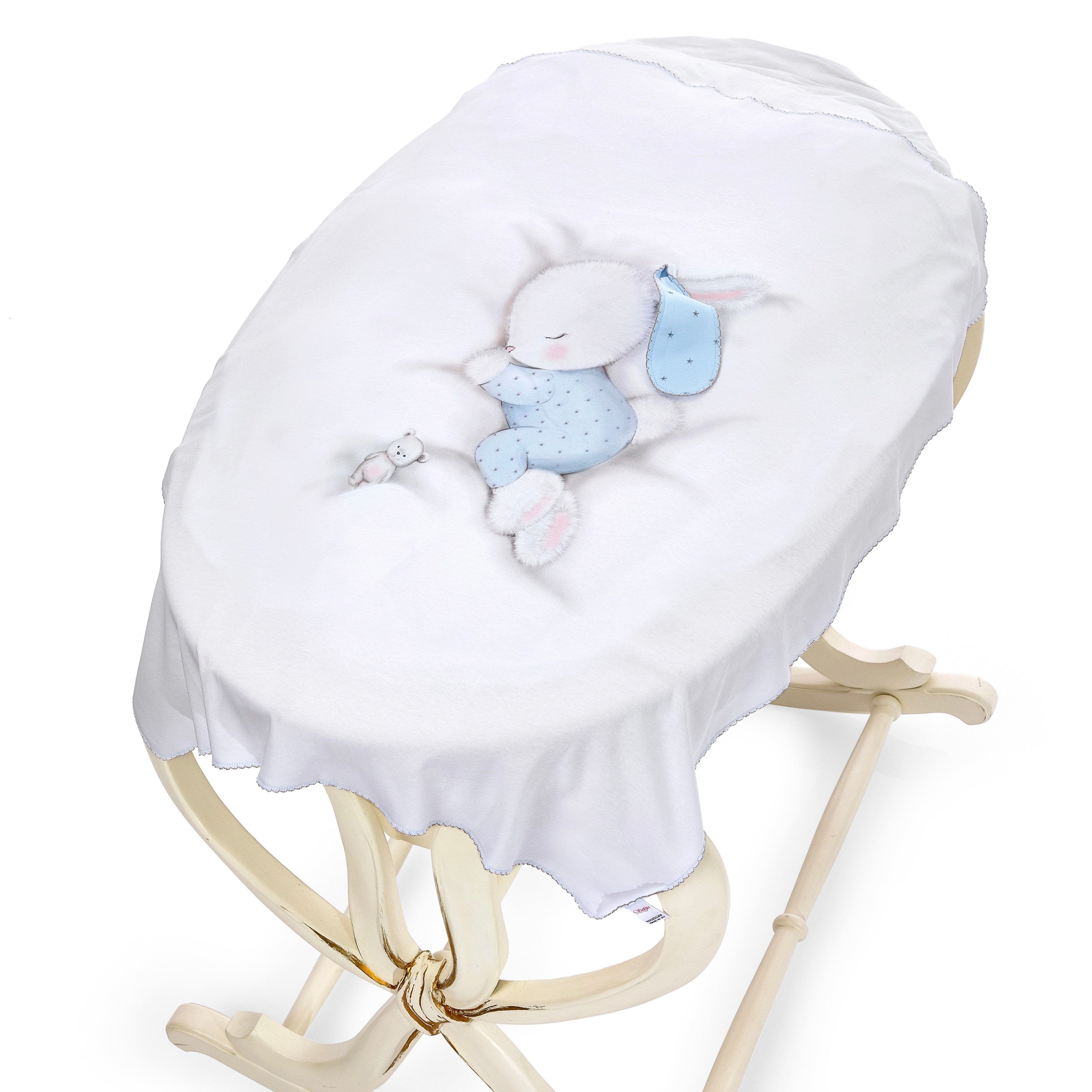 SOFIJA - Pupilek Swaddle Blanket - Blue