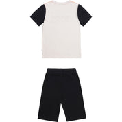 HUGO BOSS - Short Set - Black/White