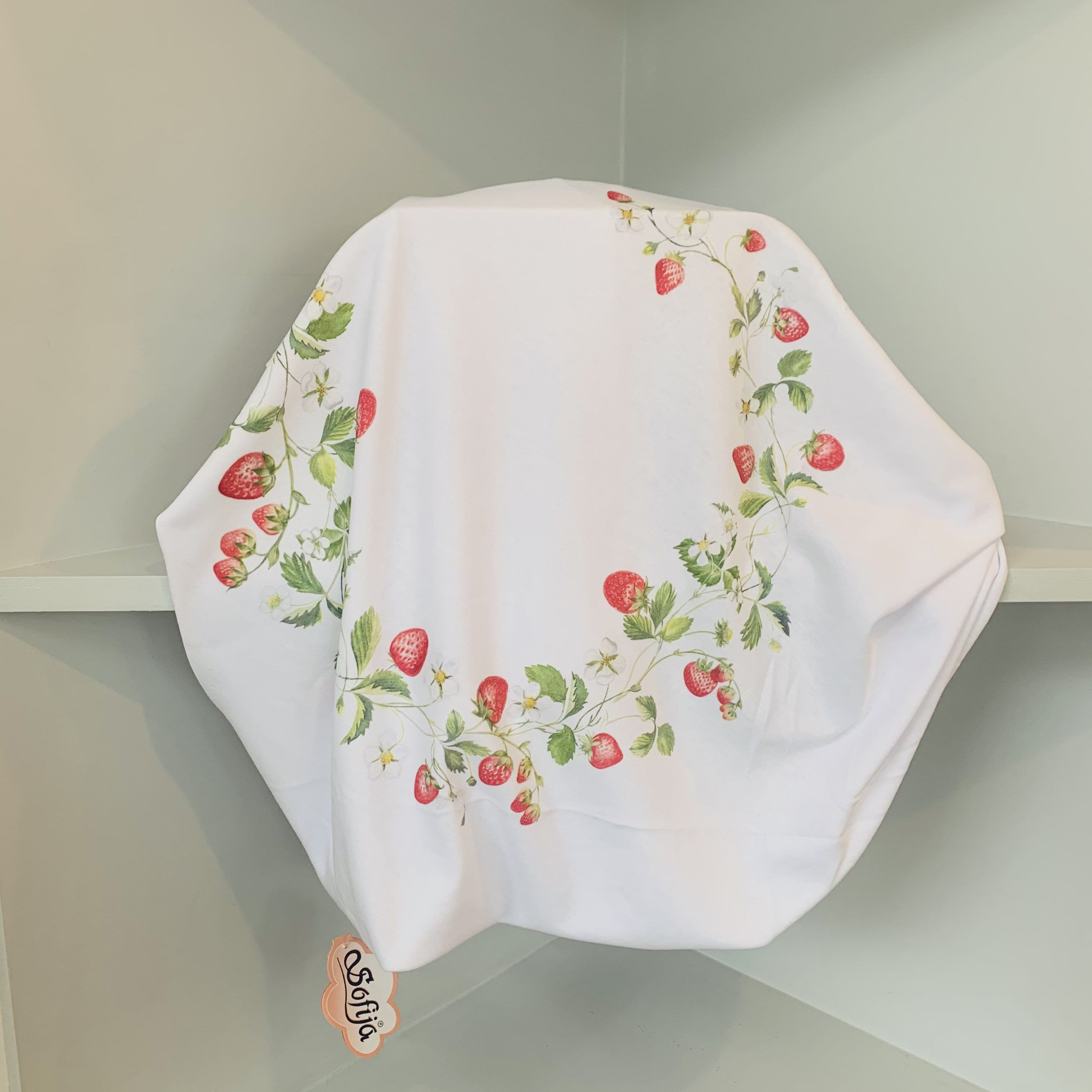 SOFIJA - Exclusive Strawberry Fields Swaddle Blanket