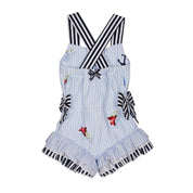 LAPIN HOUSE - Playsuit, Hat, Bag & Hair tie - Blue