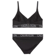 CALVIN KLEIN - V Bikini Set - Black