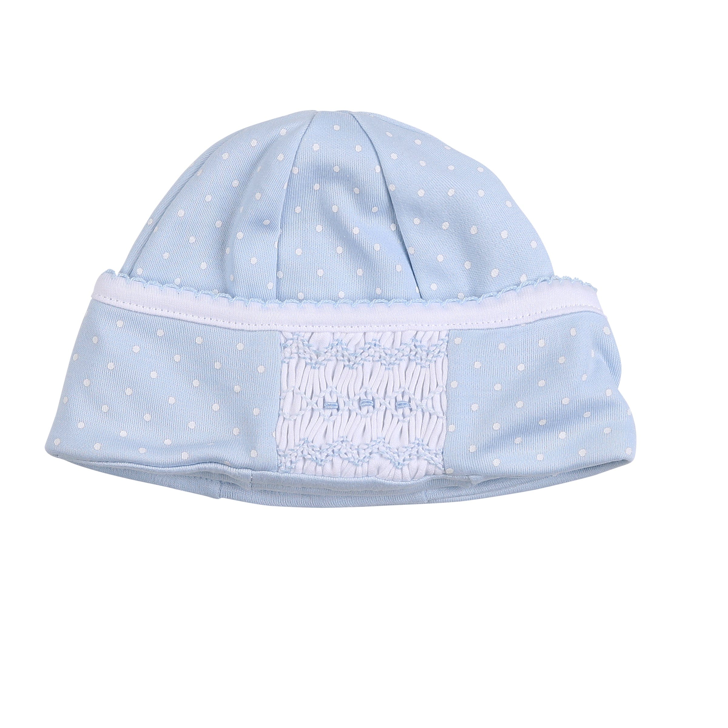 MAGNOLIA BABY - Lennox Smocked Hat - Blue