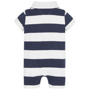 TOMMY HILFIGER - Rugby Striped Romper