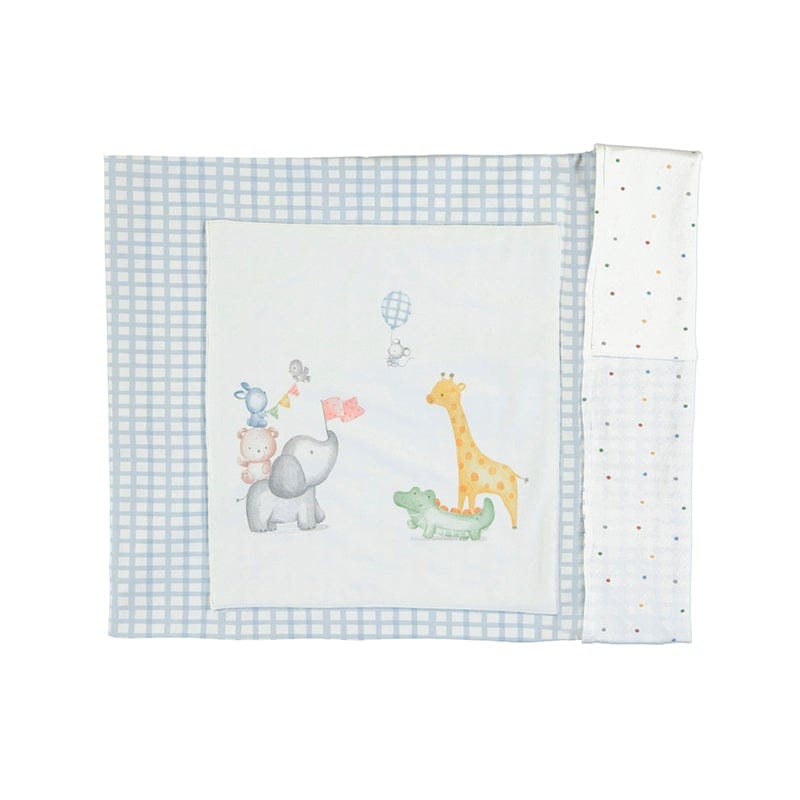 MAYORAL - Animal Blanket - Blue