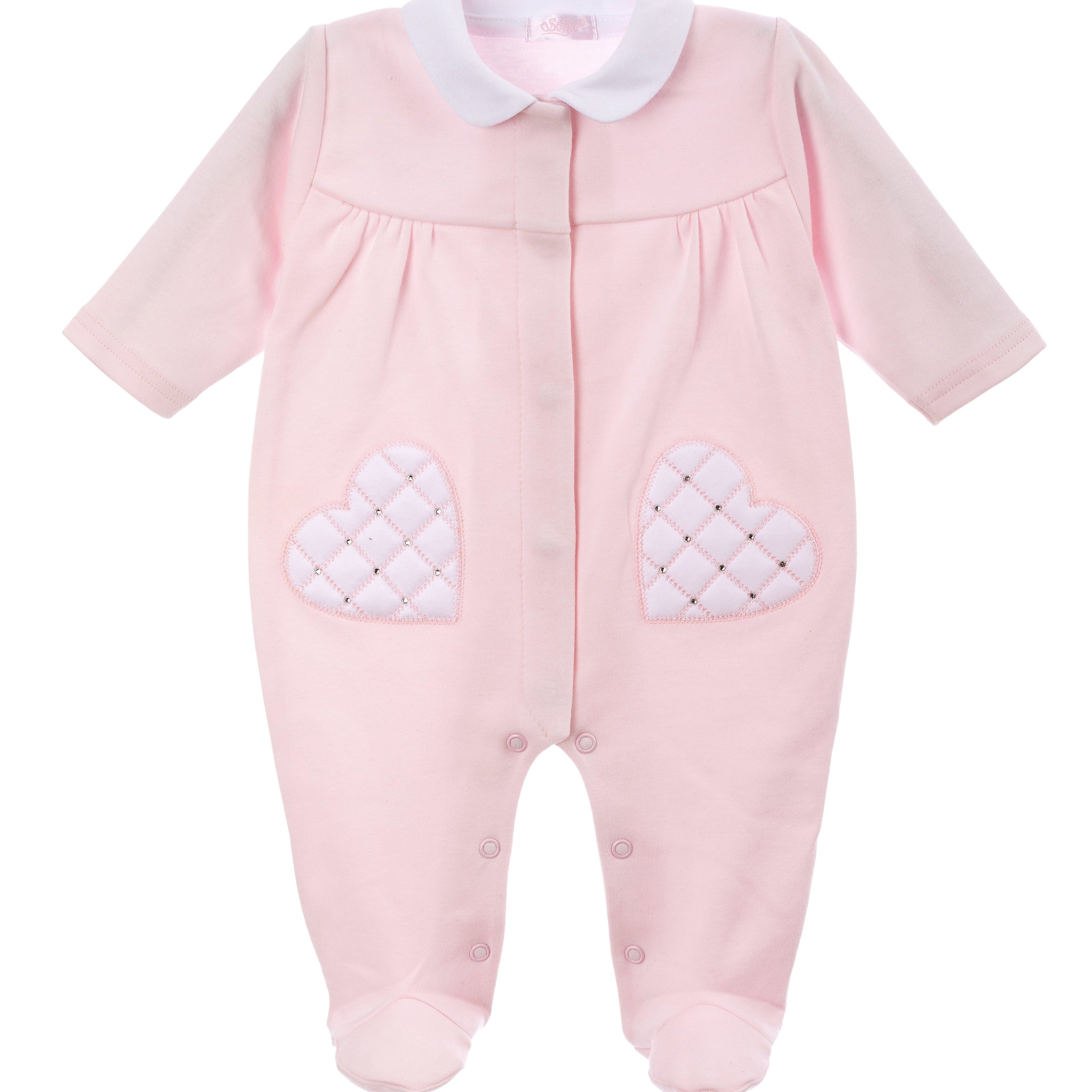 SOFIJA - Alba Babygrow - Pink