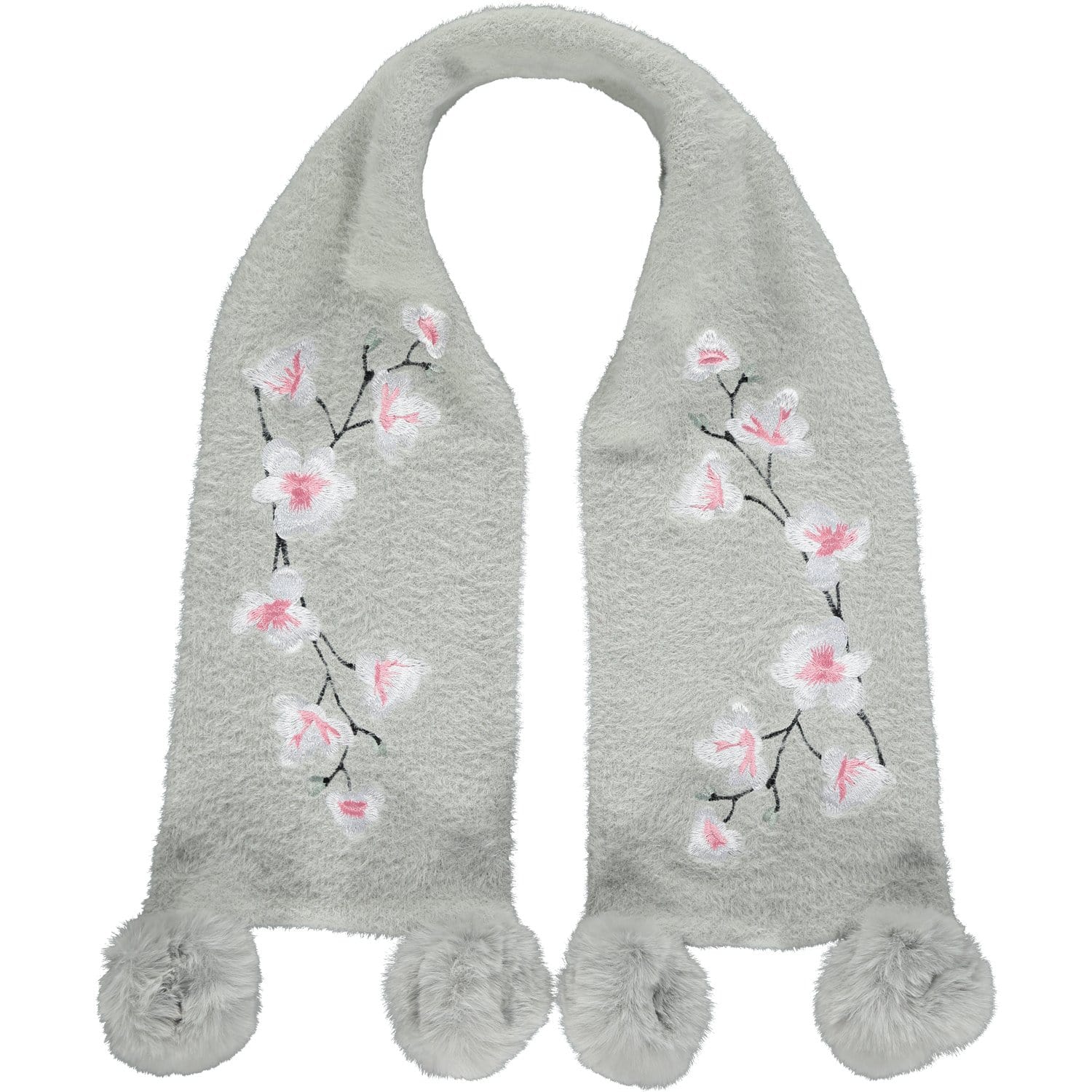A DEE - Magnolia Knitted Scarf - Grey