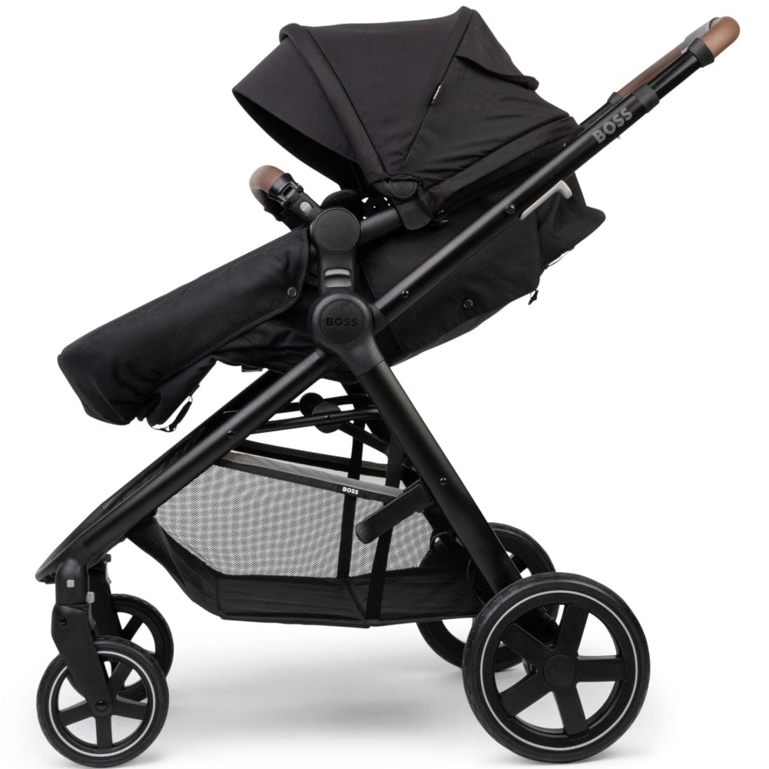 HUGO BOSS - 2-in-1 Foldaway Reversible Buggy - Black