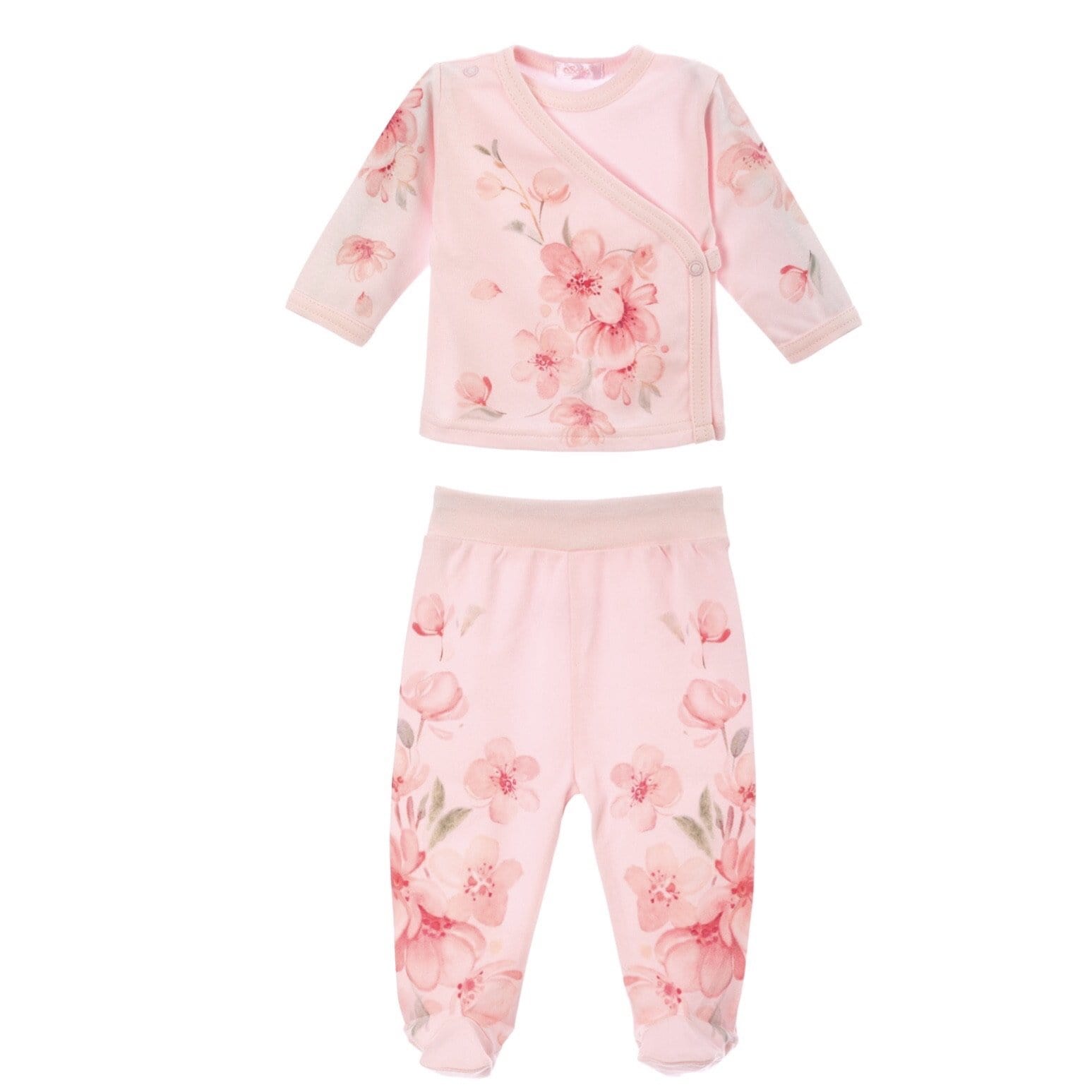 Sofija  - Floral Three Piece Set - Pink