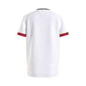 TOMMY HILFIGER - Essential Cuffed Tee - White