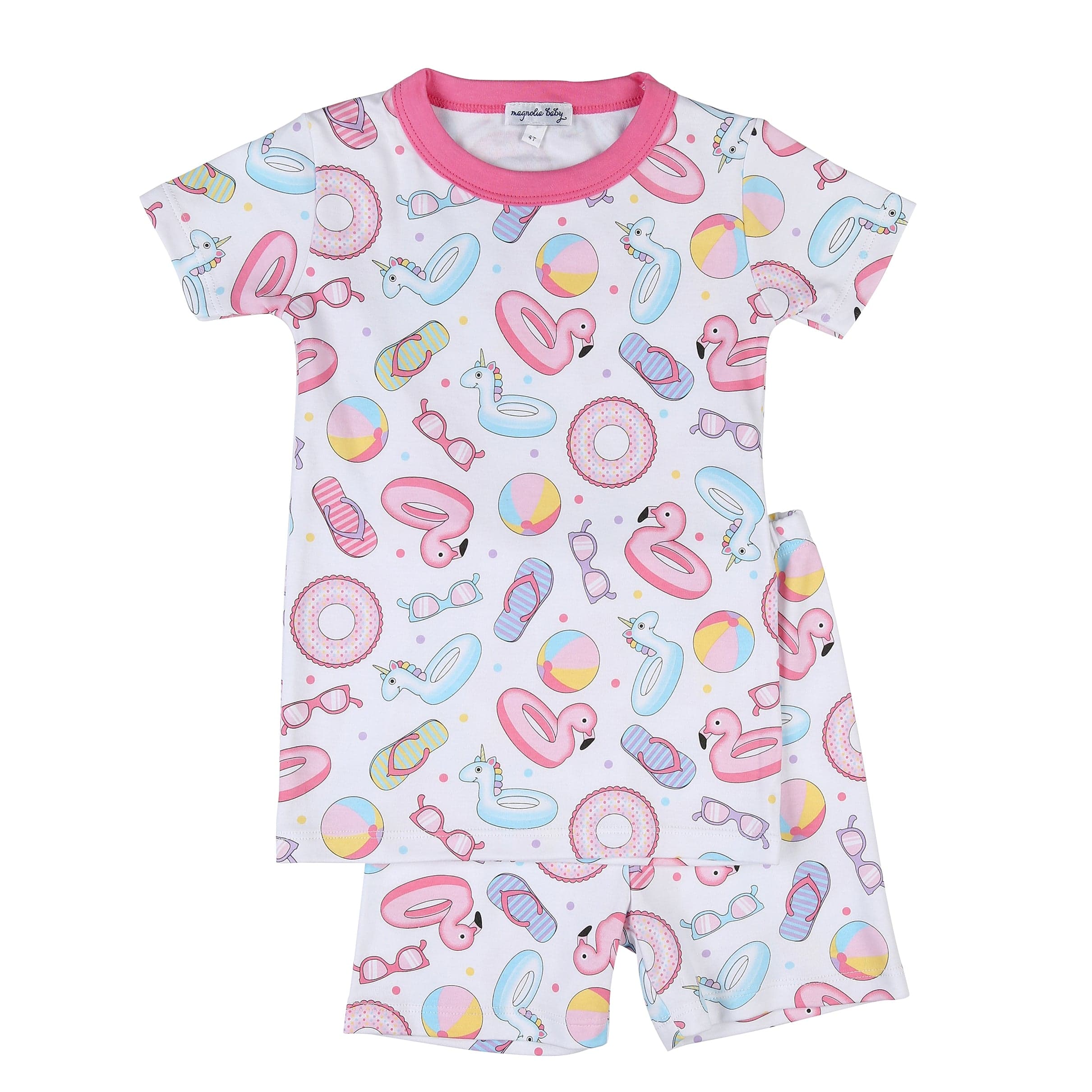 MAGNOLIA BABY - Pool Party Short Pyjamas - Pink