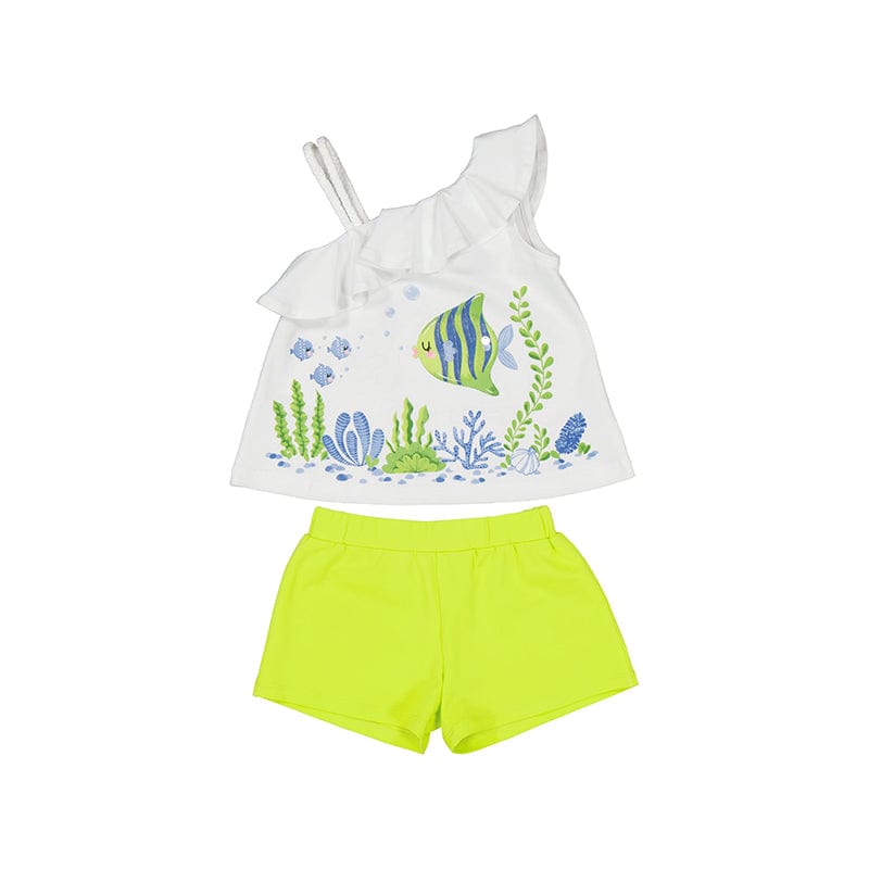 MAYORAL - Fish Short Set - Lime