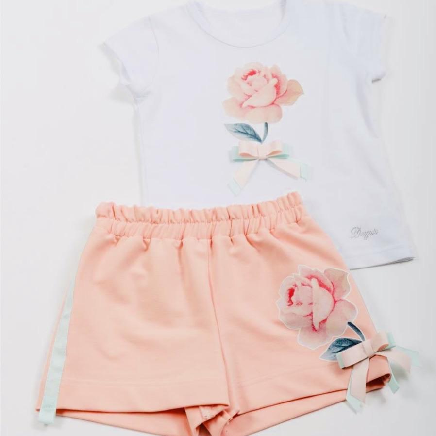 DAGA PEACHES SHORT SET