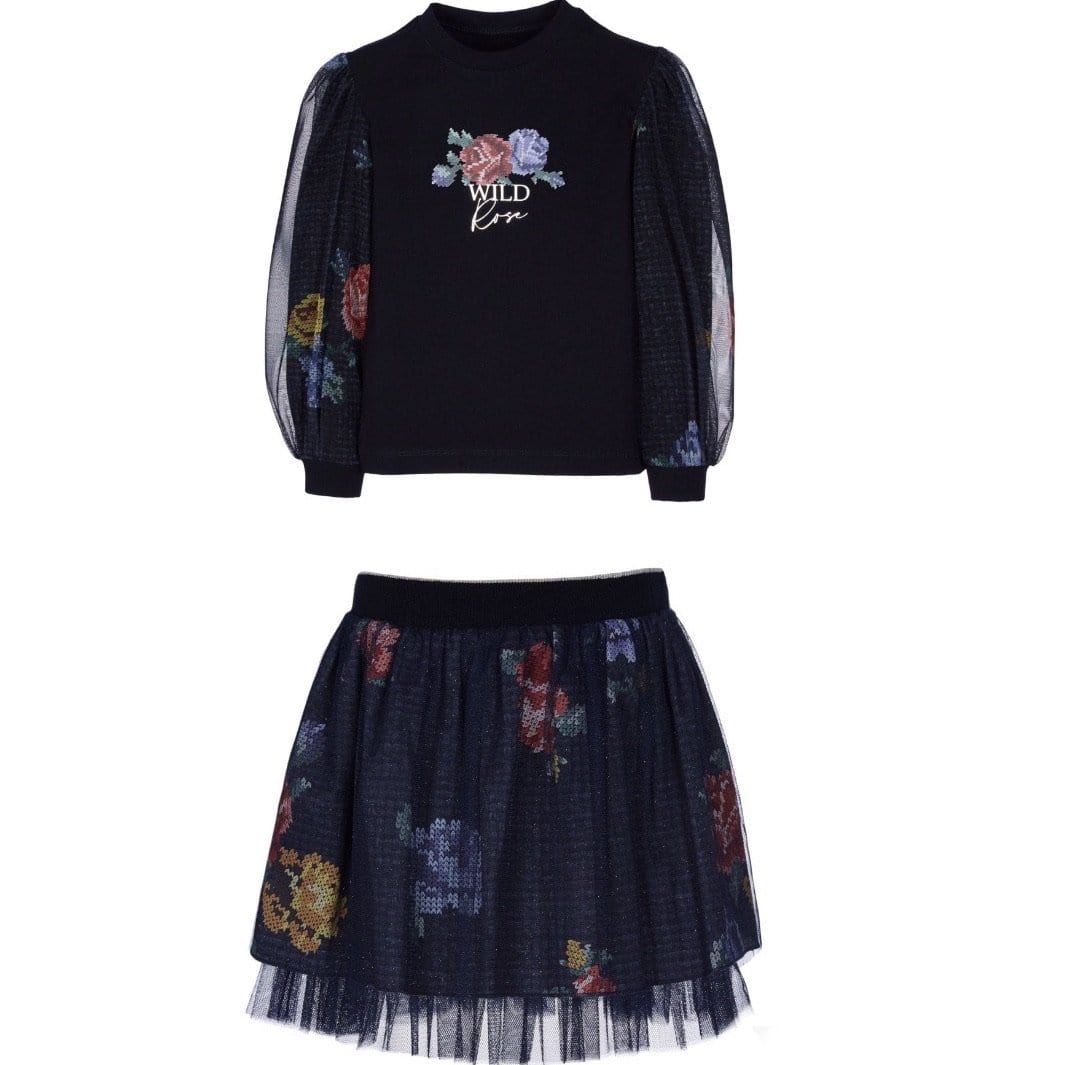 LAPIN HOUSE WILD ROSE SKIRT SET