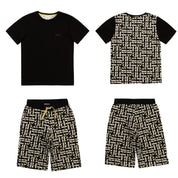 HUGO BOSS - Short Set - Yellow/Black