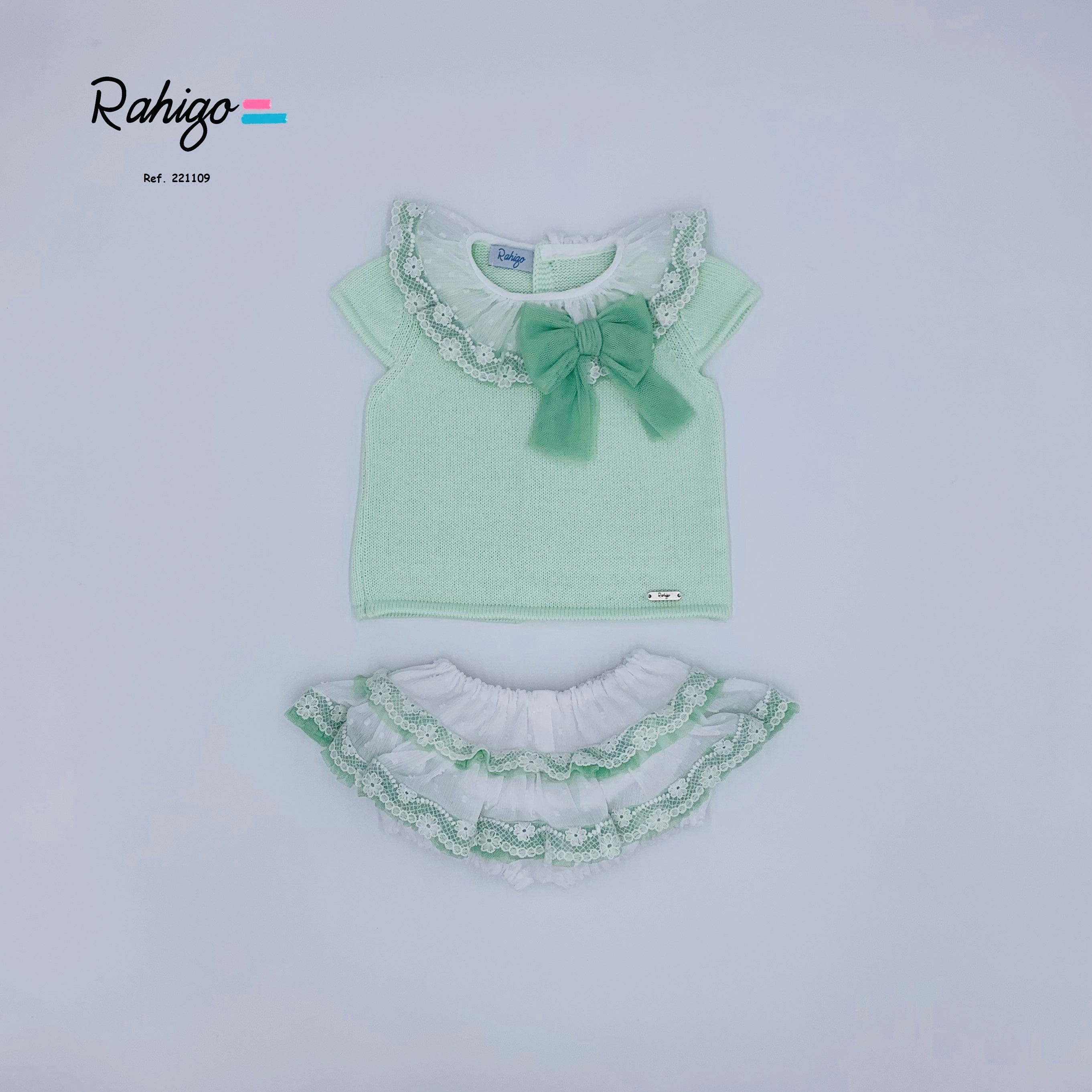 Rahigo - Two Piece Jam Pant Set -  Mint