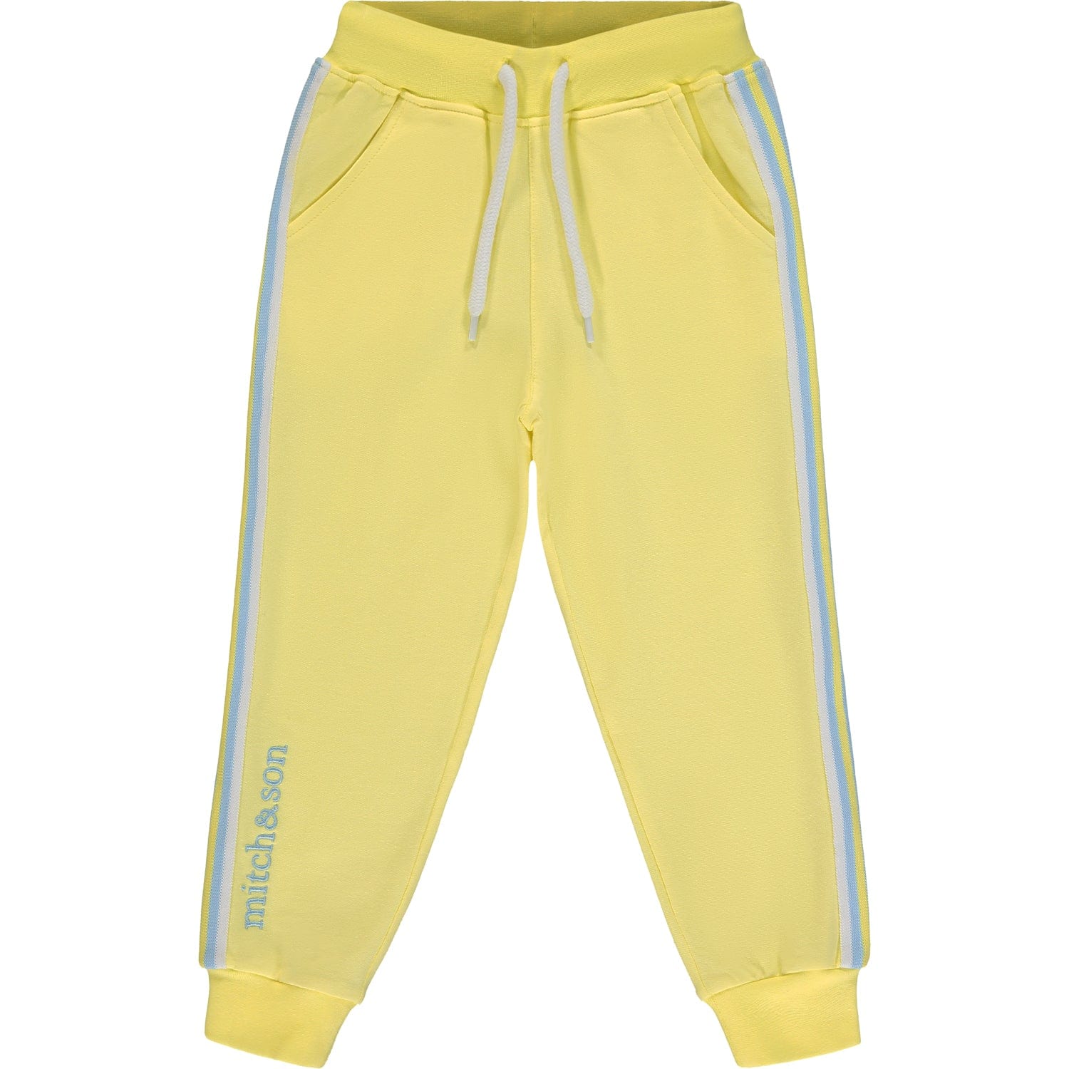 MITCH & SON - Jasper A Time To Fly Tape Tracksuit - Lemon