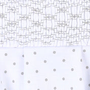 MAGNOLIA BABY - Arthur Smocked Receiving Blanket - White