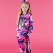 A DEE - Snow Galaxy Tracksuit - Pink Glaze