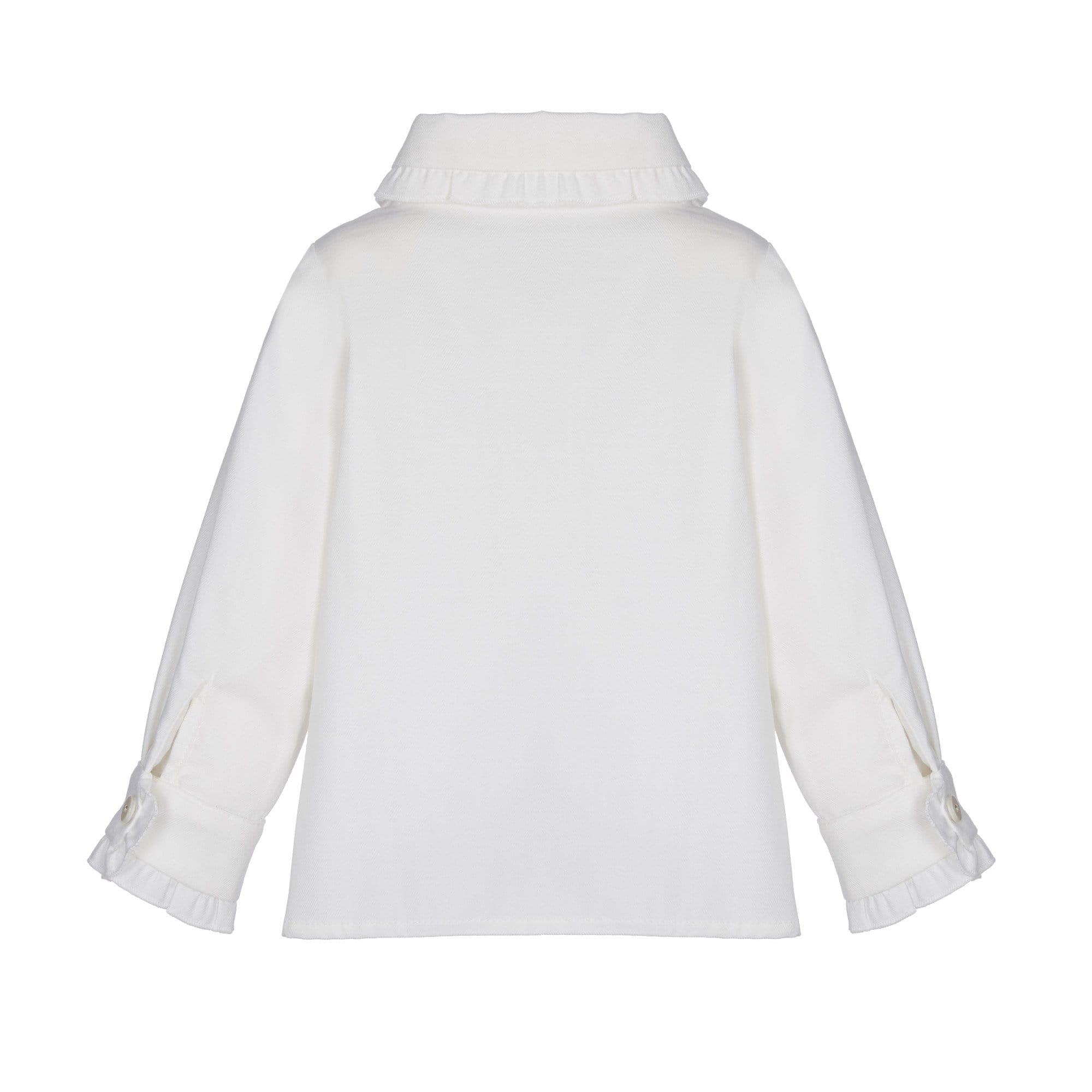 LAPIN HOUSE - Bear Pinafore With Blouse - Blue