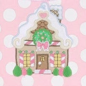 MAGNOLIA BABY -  Gingerbread Fun Ruffle Pyjamas - Pink