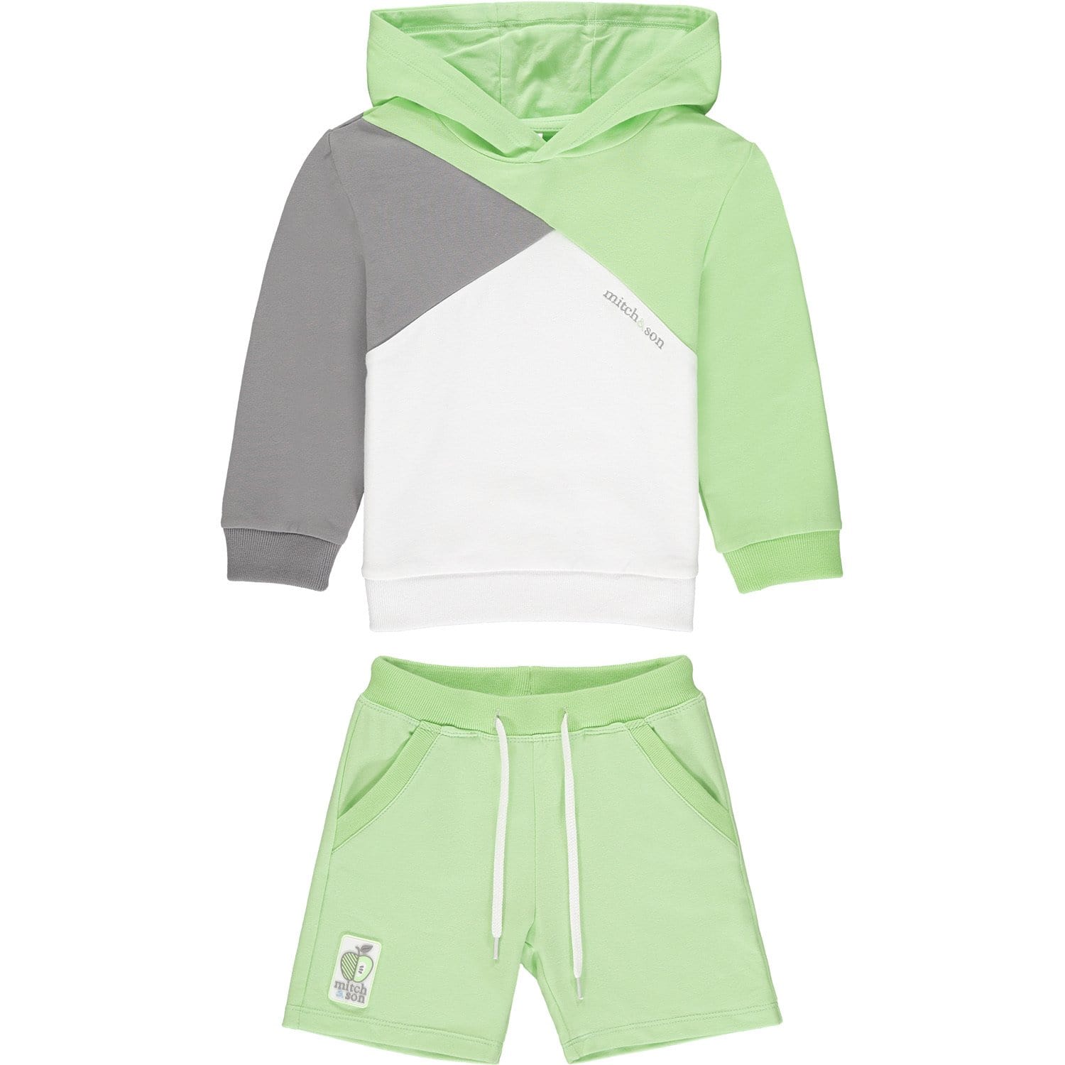 MITCH & SON - Cut & Sew Hoody Short Set