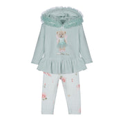 LAPIN HOUSE -  Fairy Bear Legging Set - Mint
