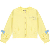 A DEE - Jasmine Jersey Cardigan - Lemon