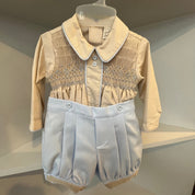 PRETTY ORIGINALS - Smock Short Set - Blue