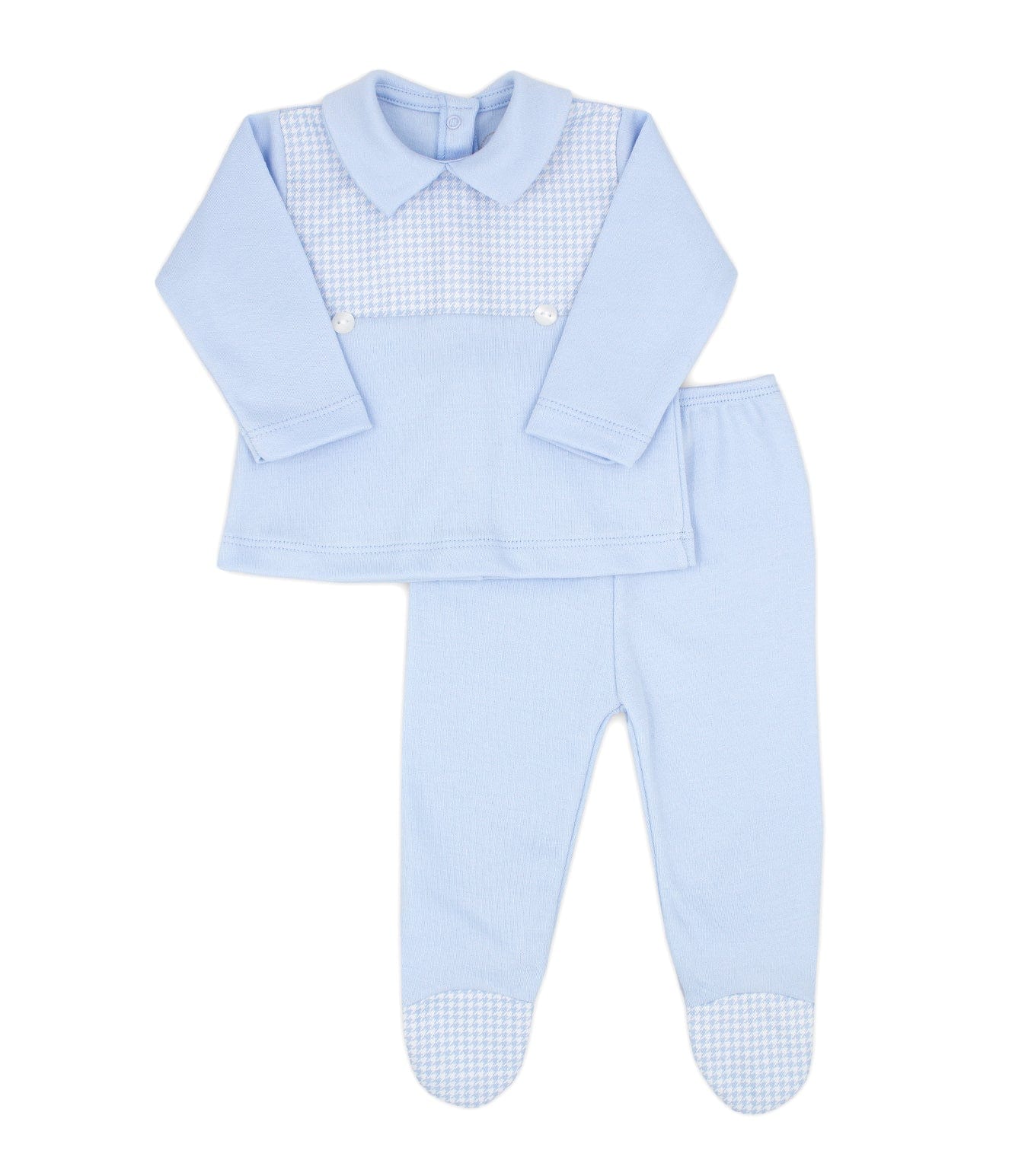 Rapife -  Dogtooth Bib Two Piece - Blue