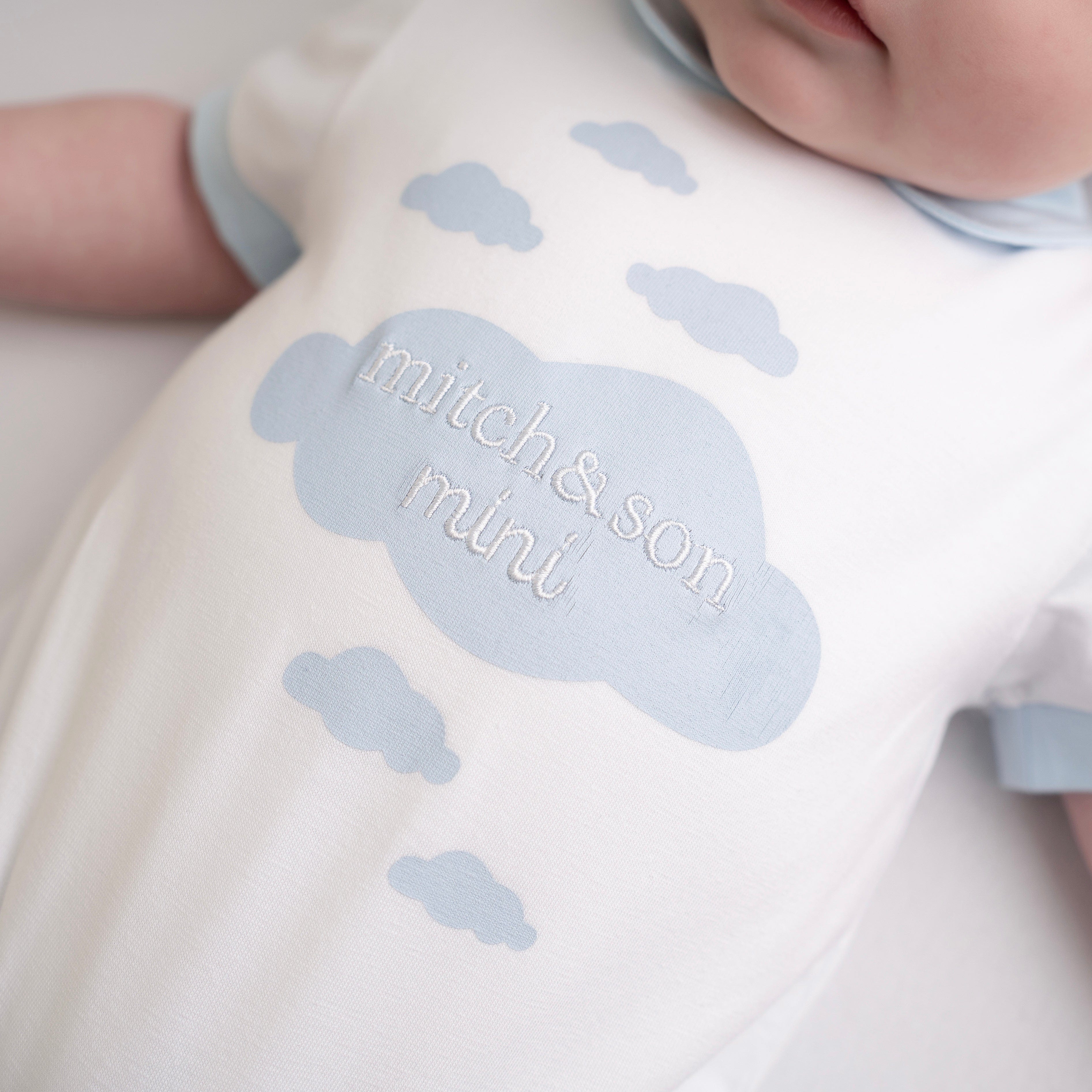 MITCH & SON - Mini Marco Cloud Romper - White