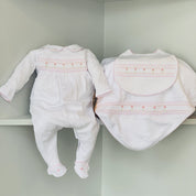 MAGNOLIA BABY - Becky & Ben’s Smocked Set - Pink