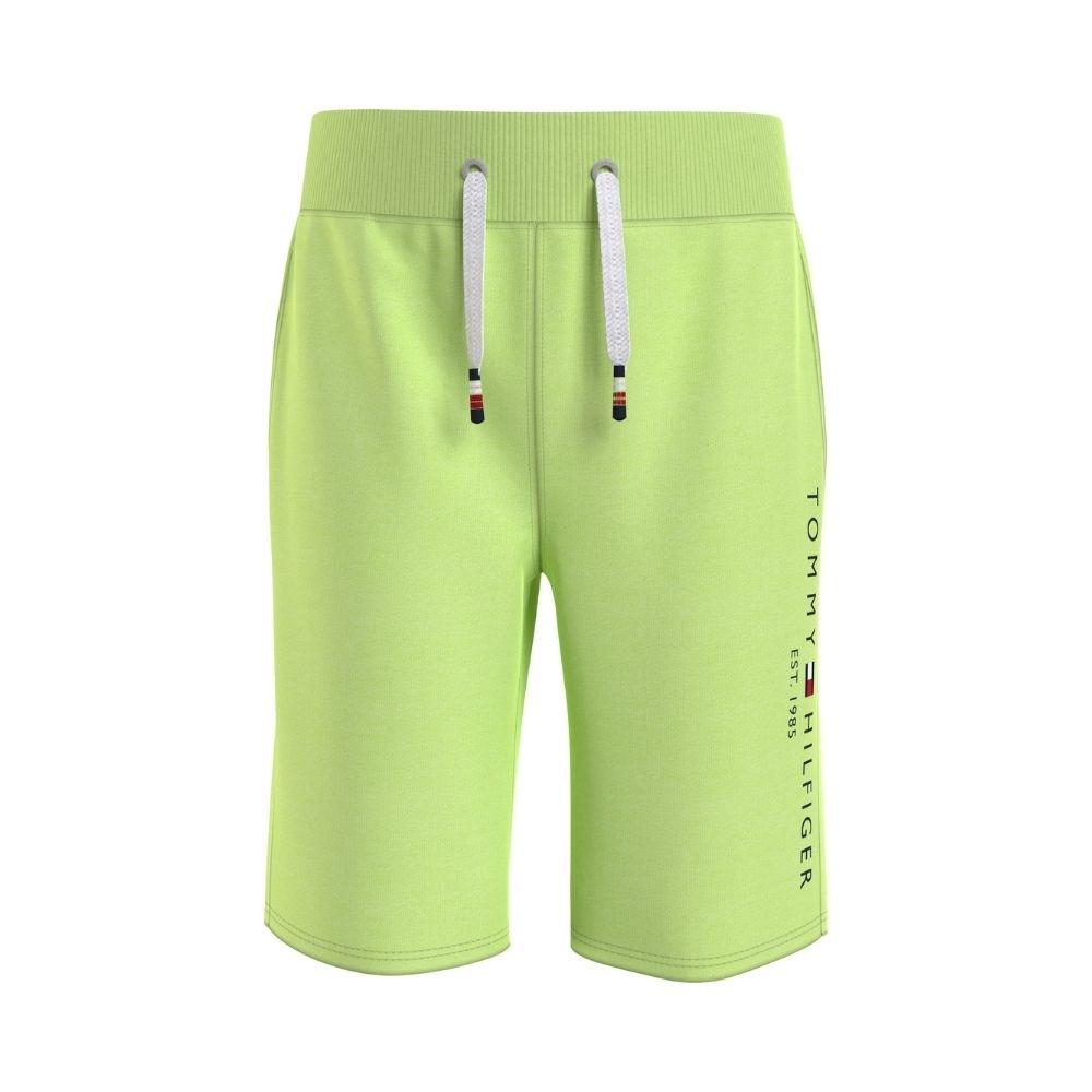 TOMMY HILFIGER - Essential Sweatshorts - Lime