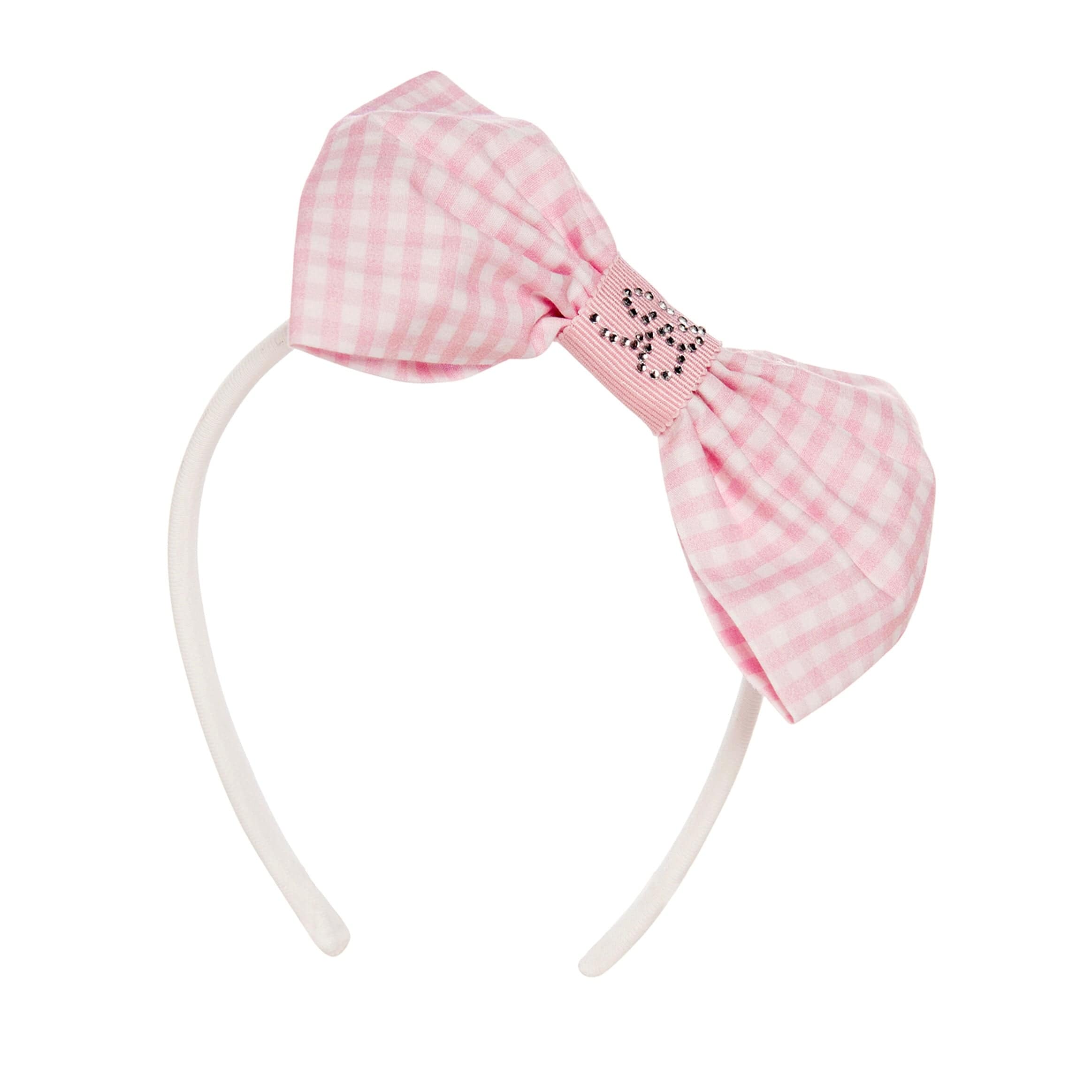 BALLOON CHIC - Gingham Hairband - Pink