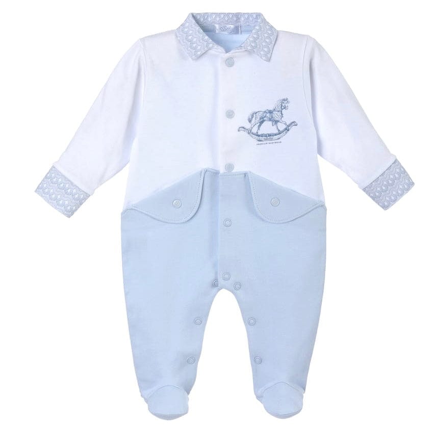 SOFIJA - Pajac Nico Rozpinany Babygrow - Blue