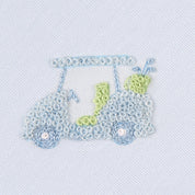 MAGNOLIA BABY - Tiny Caddy Burp Cloth - Blue