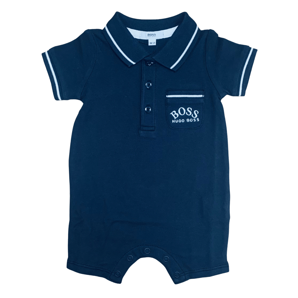 HUGO BOSS - Polo Short All In One - Navy