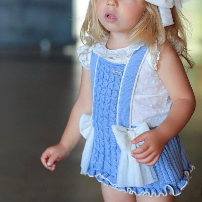 Rahigo - Two Piece Romper  Set -  Blue