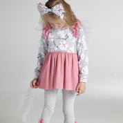 A DEE - Magnolia Tule Legging Set - Grey