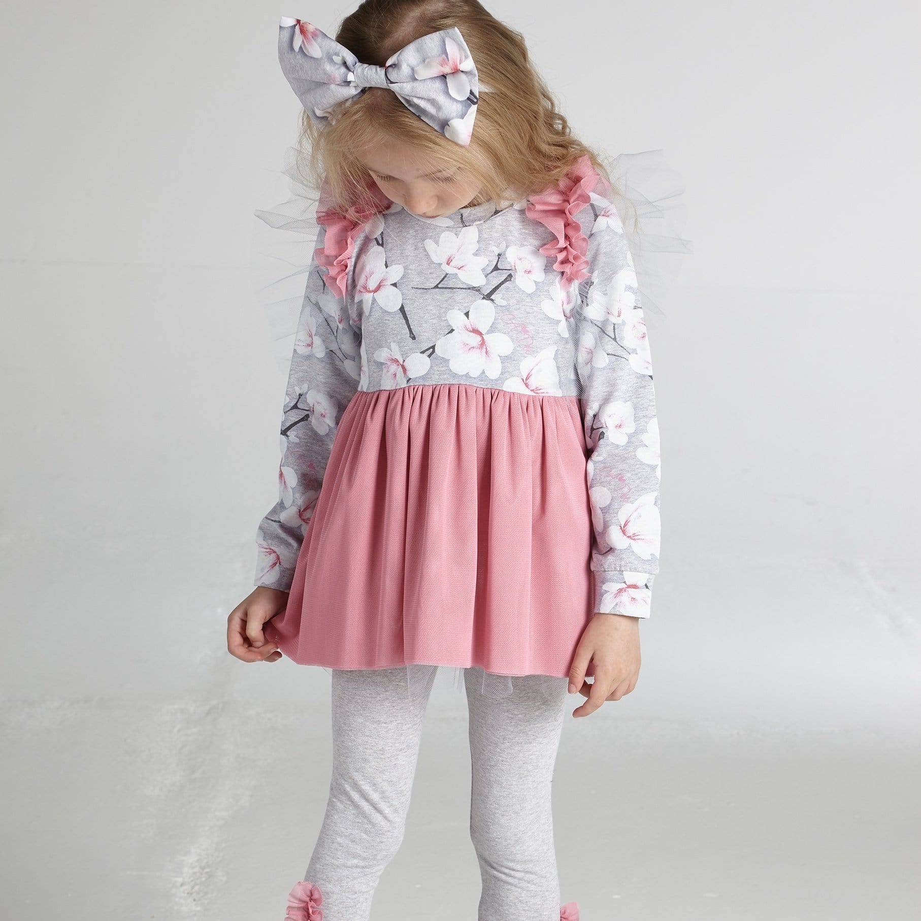 A DEE - Magnolia Tule Legging Set - Grey
