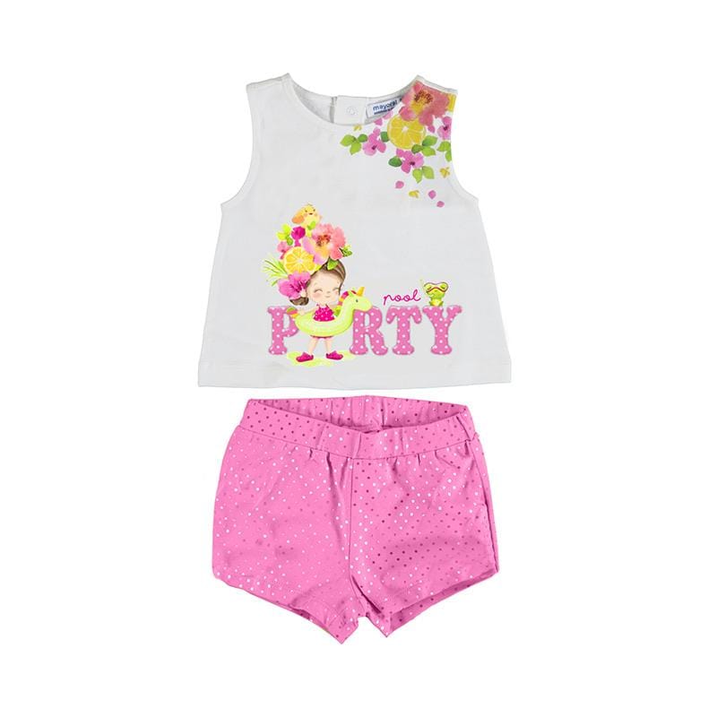MAYORAL - Pool Party Short Set - Pink