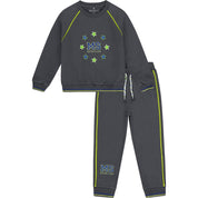 MITCH & SON - Gray Crewneck Tracksuit  - Grey